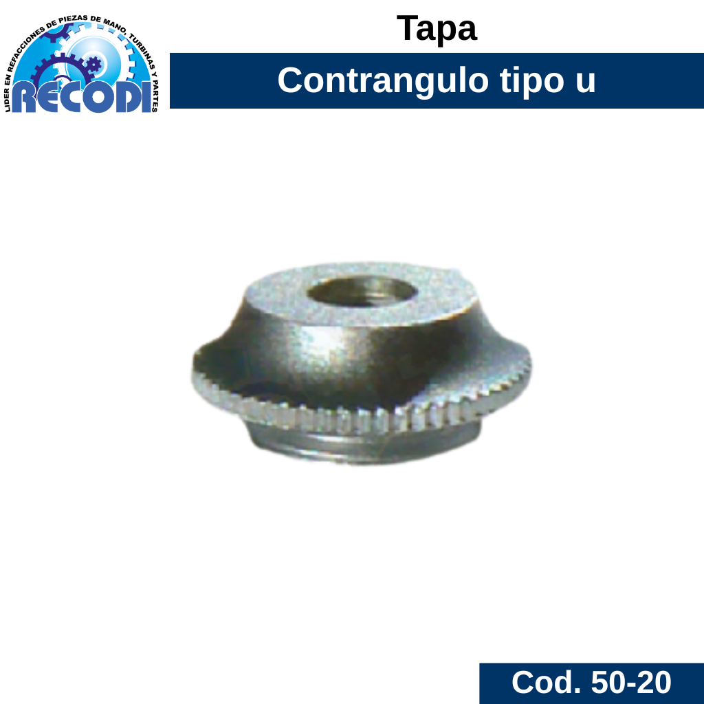 Tapa buje para contrangulo