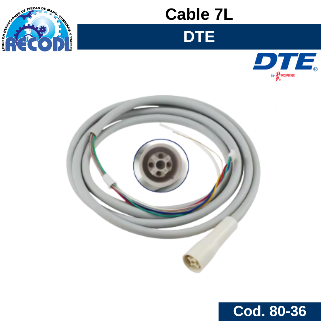 Cable 7L p/ escariador