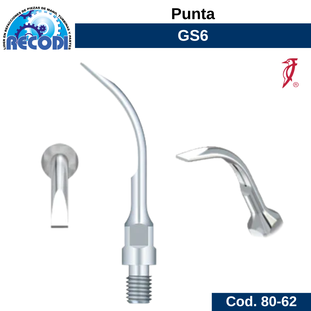 Punta escariador GS6