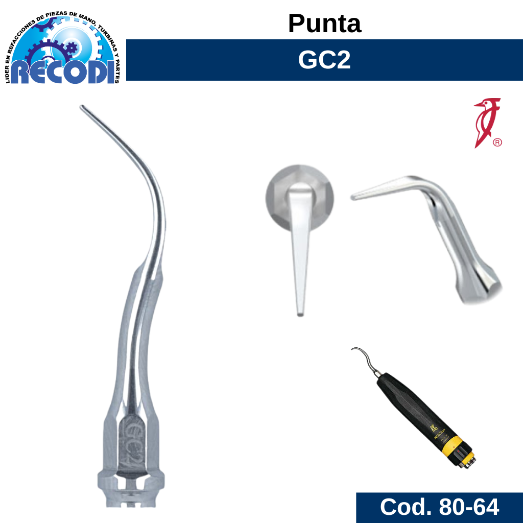 Punta escariador GC2