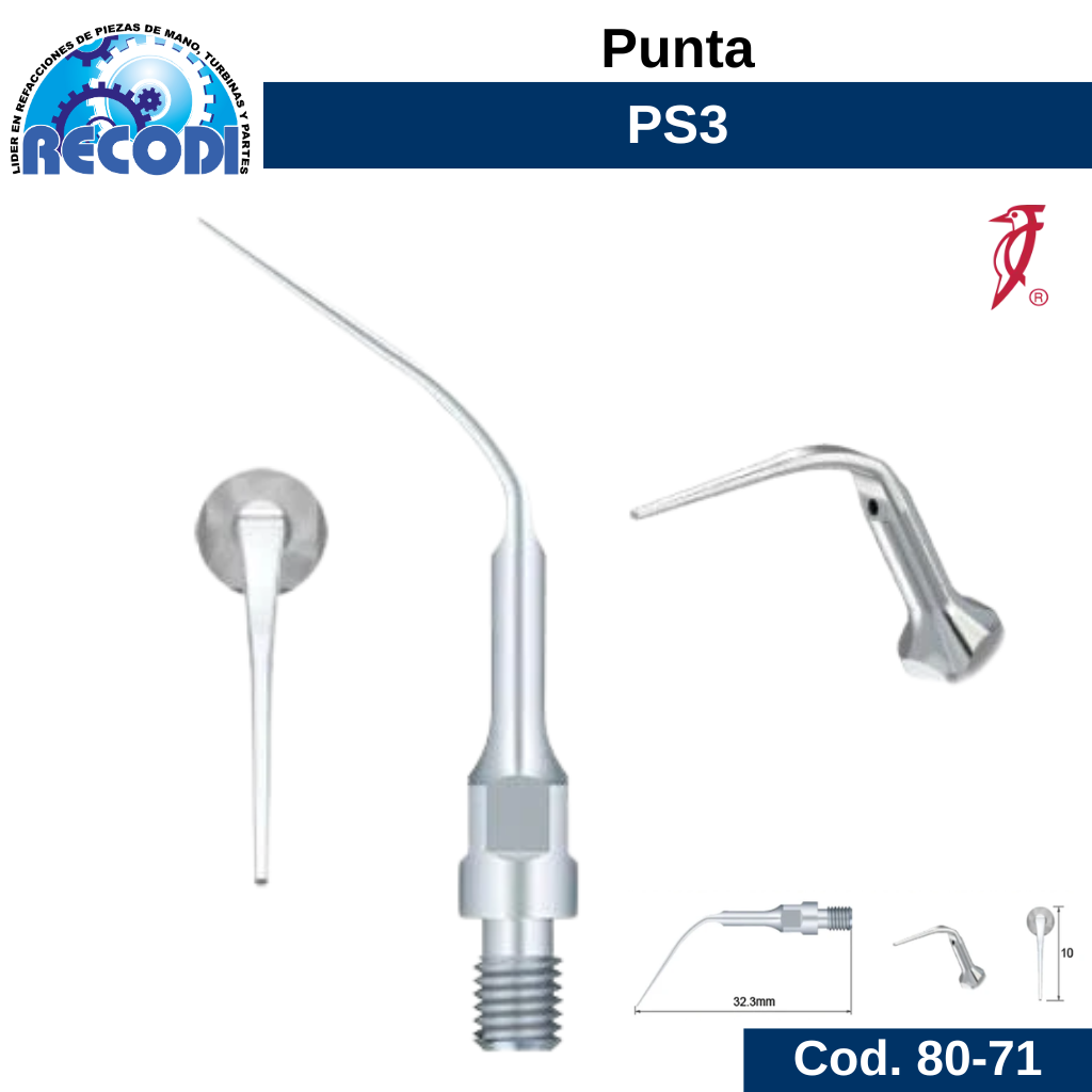 Punta escariador PS3