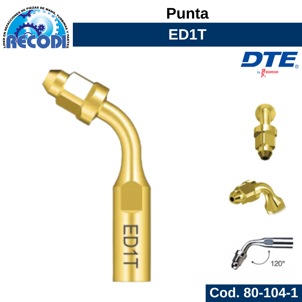 Punta escariador ED1T