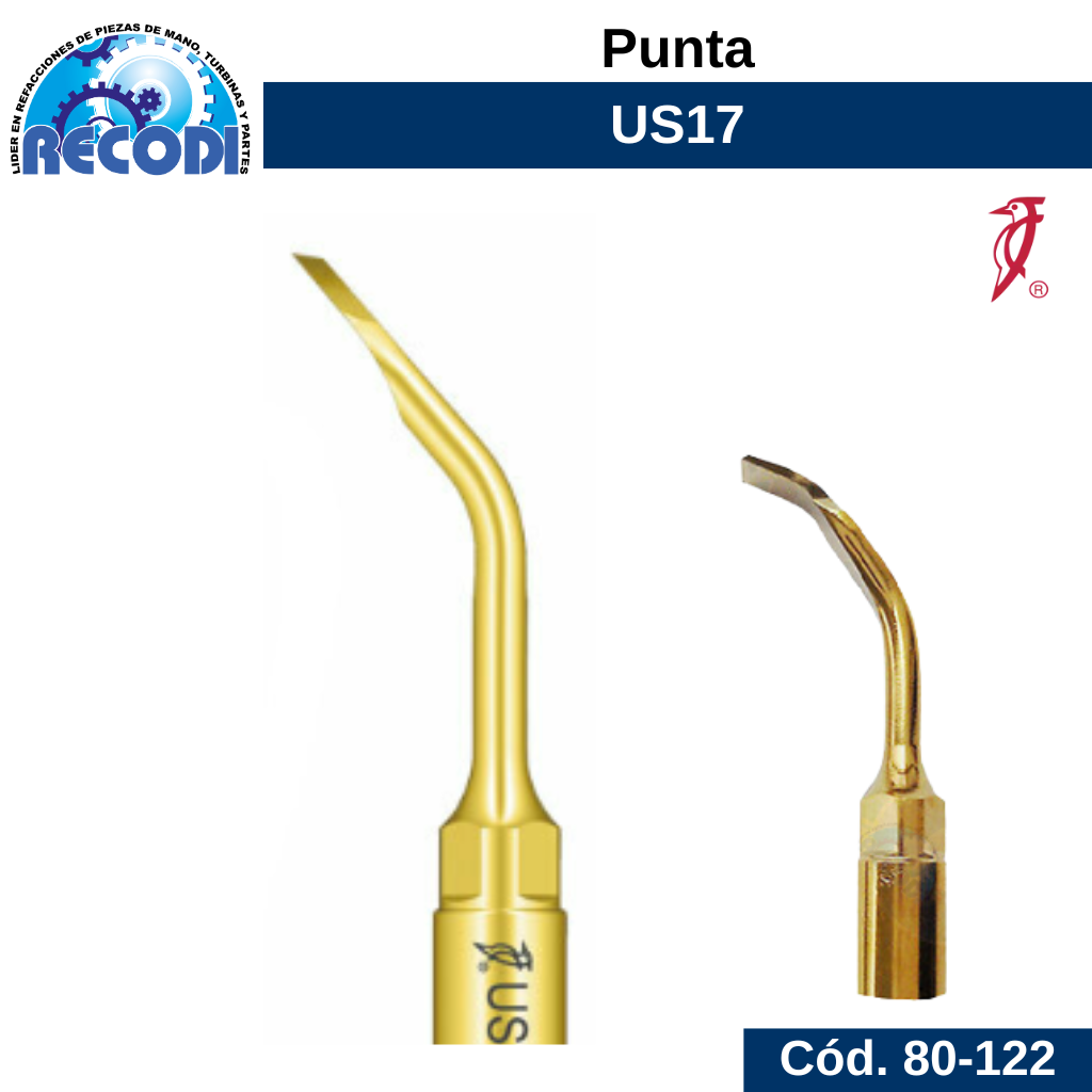 Punta escariador US17