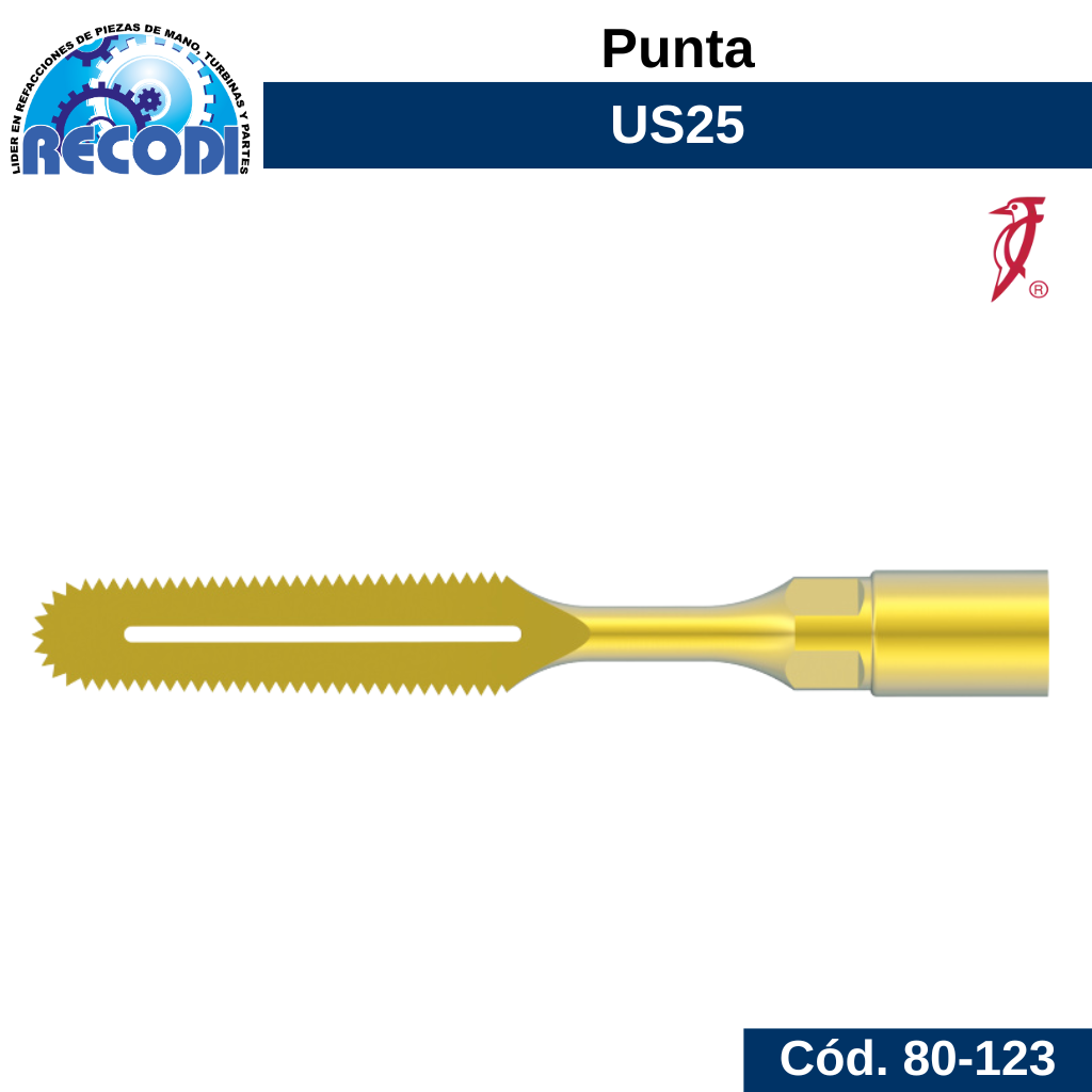 Punta piezoeléctrico US25