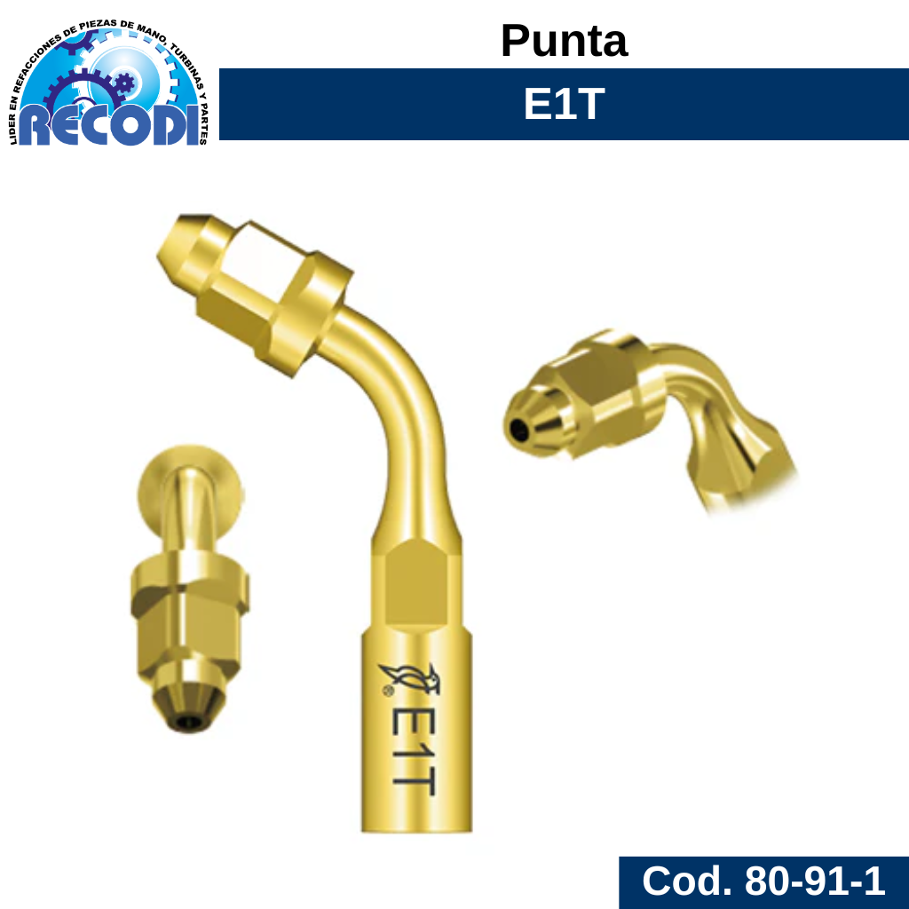 Punta escariador E1T