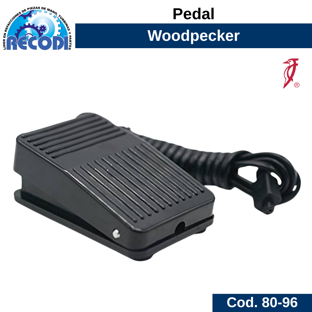 Pedal cuadrado p/ escariador