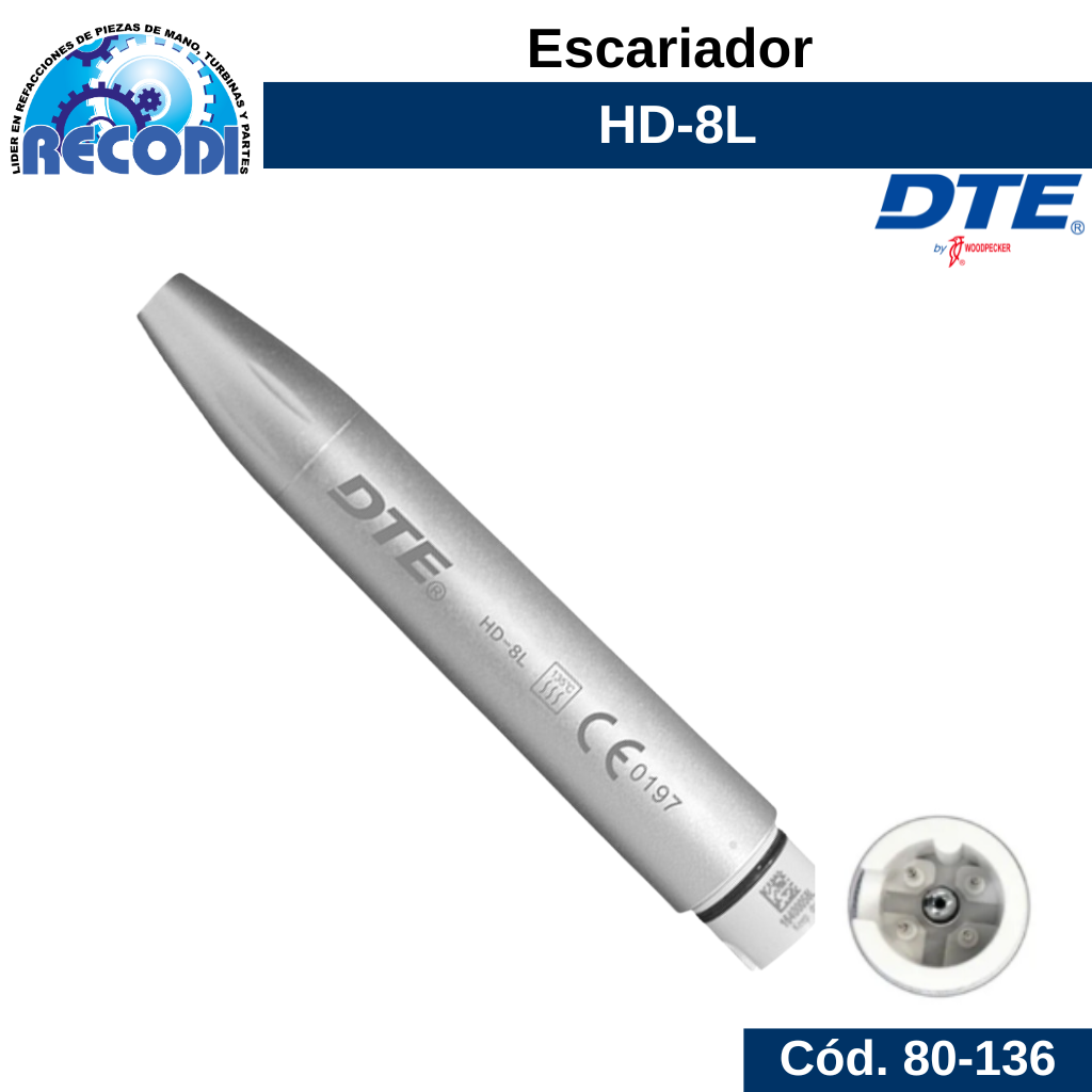 Pieza escariador HD-8L