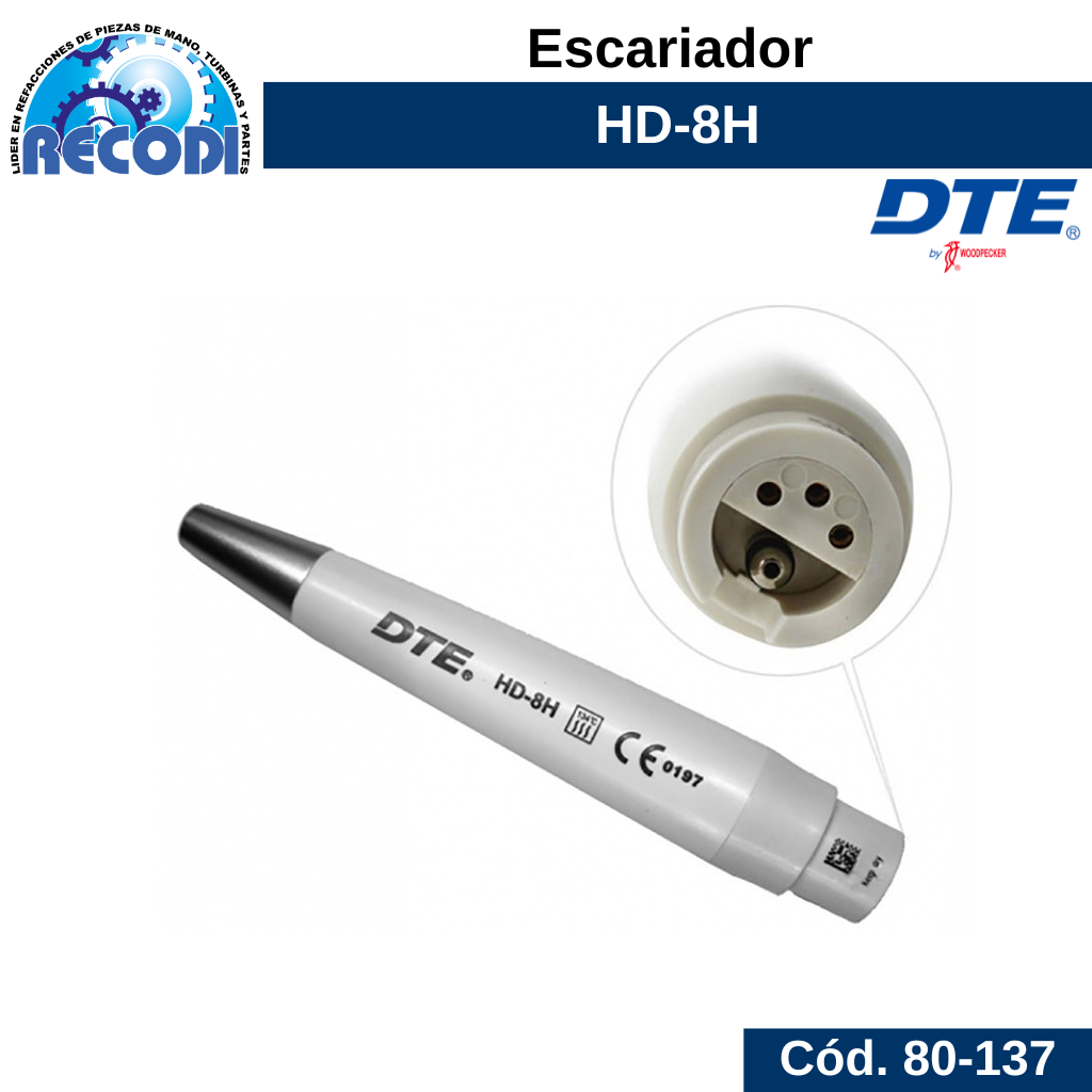 Pieza escariador HD-8H