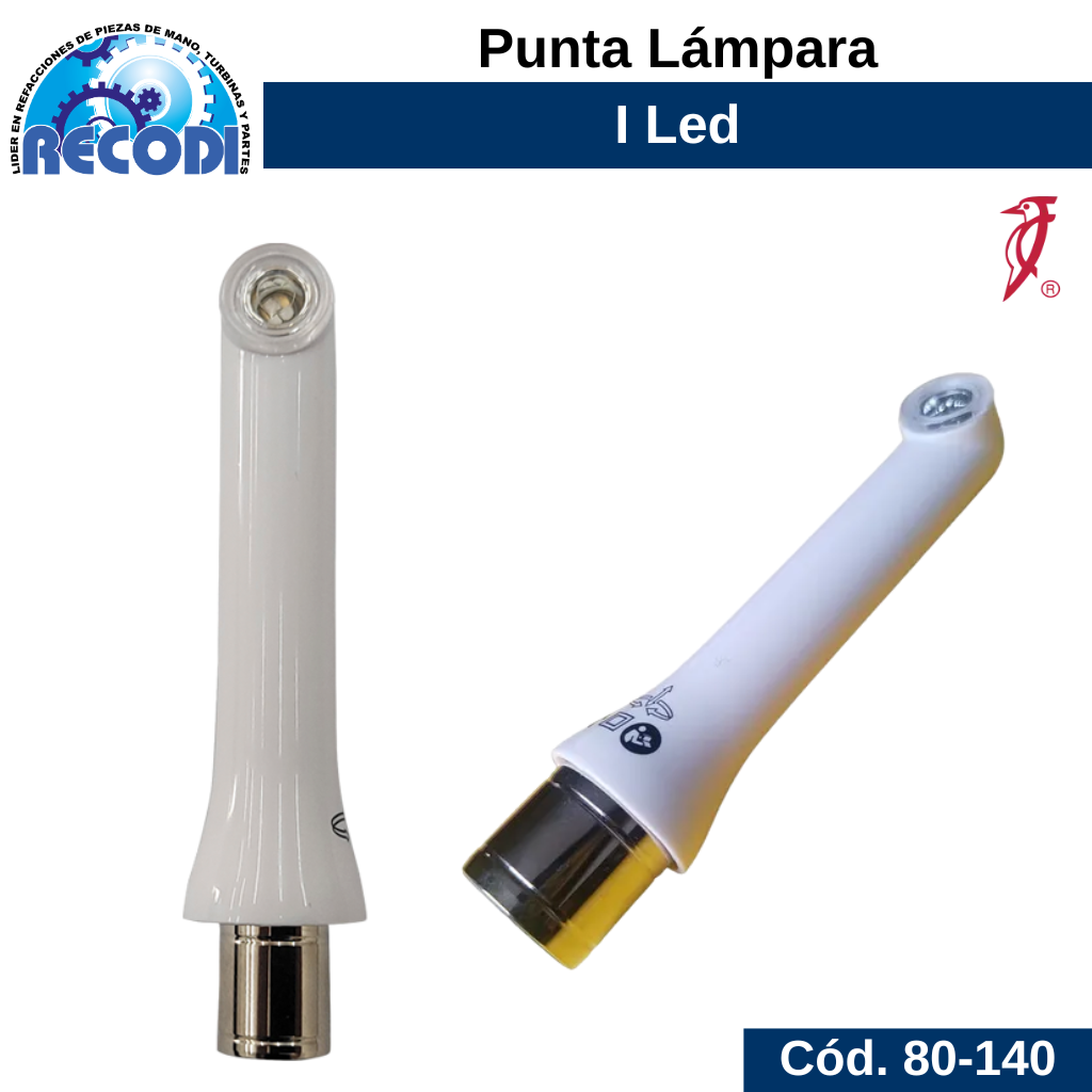 Punta led blanca p/ I LED