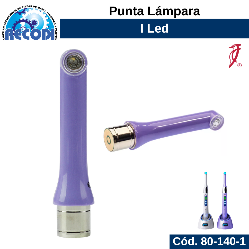 Punta led morada p/ I LED