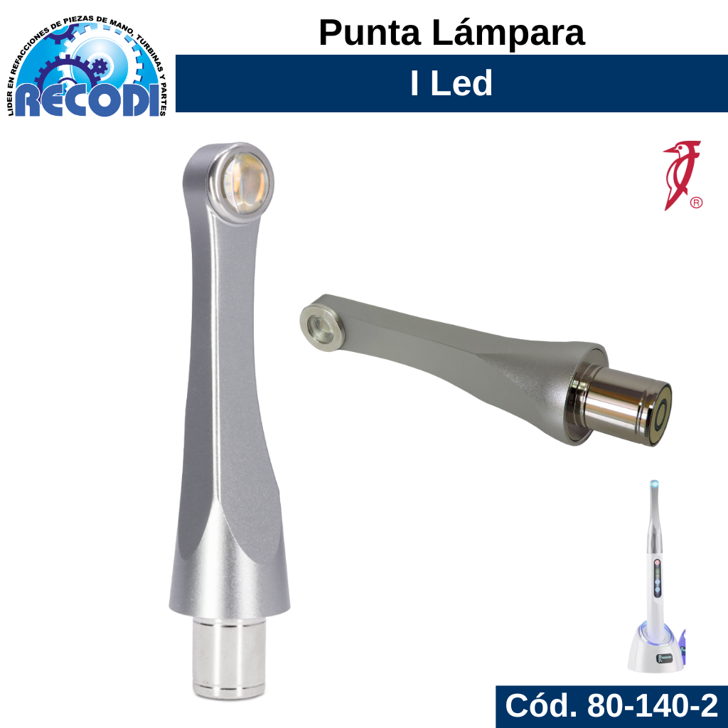 Punta led metal p/ I LED