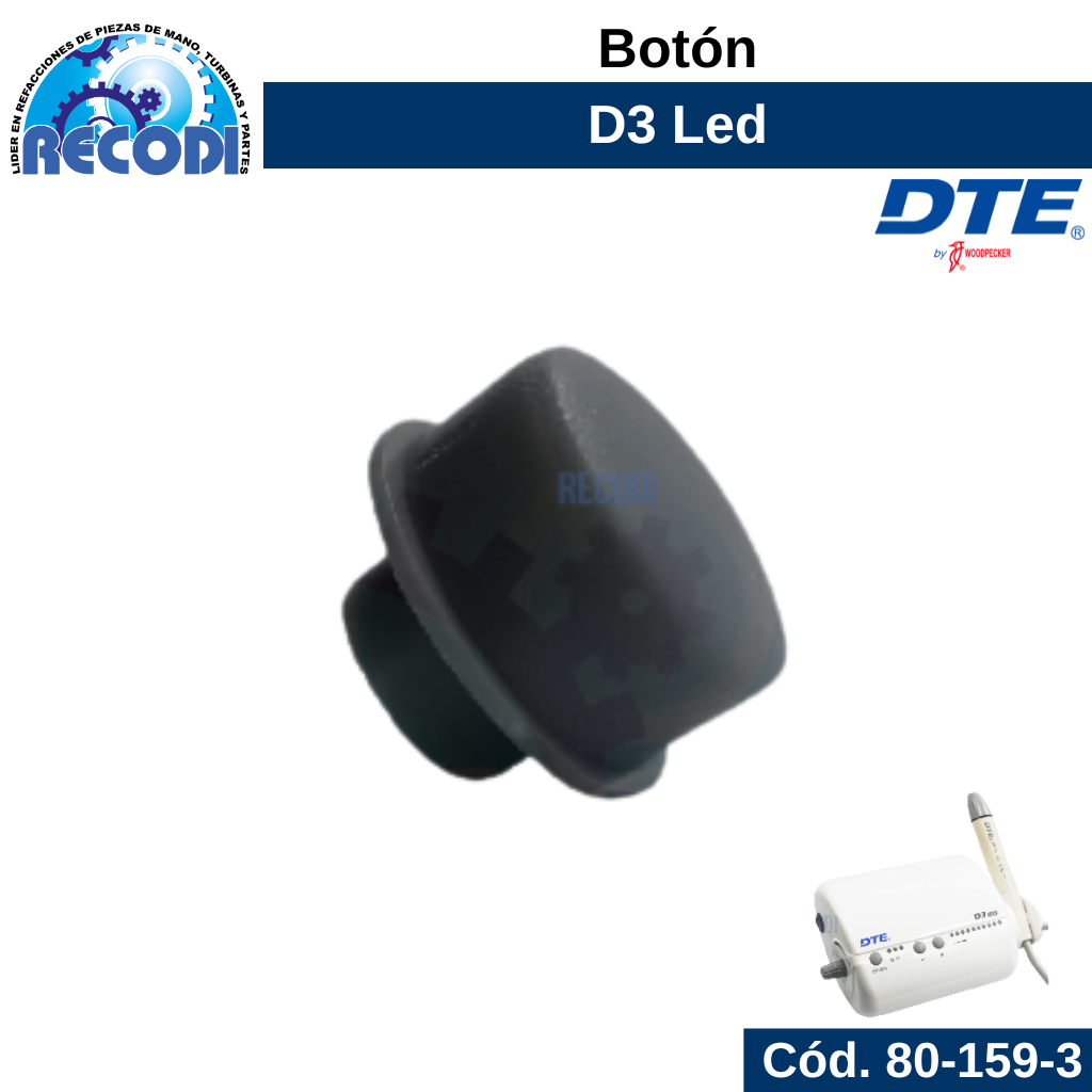 Botón p/ D3 LED