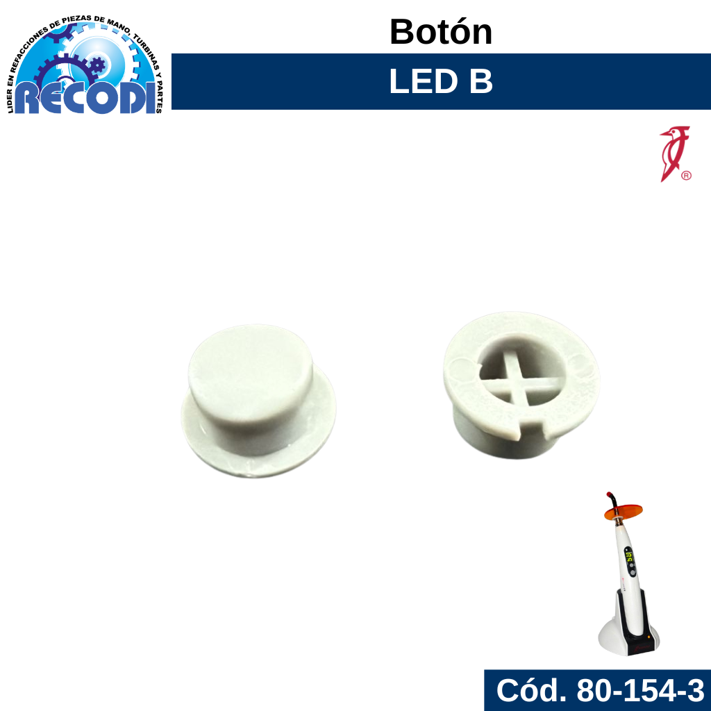 Botón 002 p/ LED B