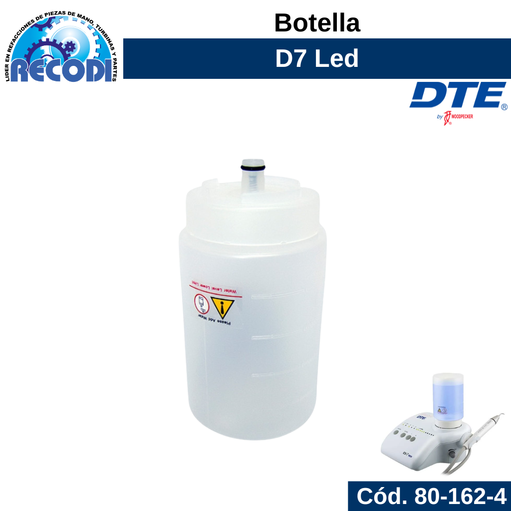 Botella p/ D7 LED