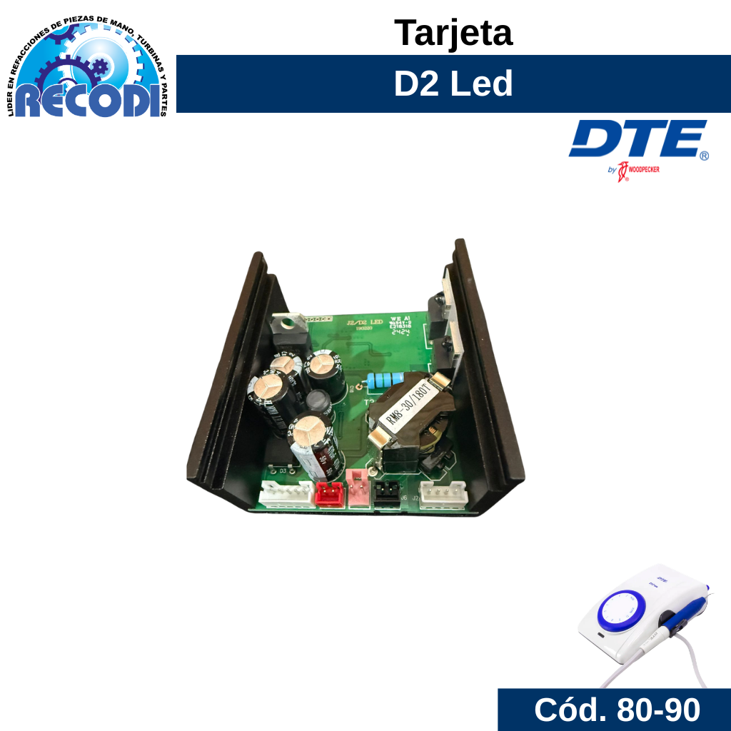 Tarjeta D2 Led