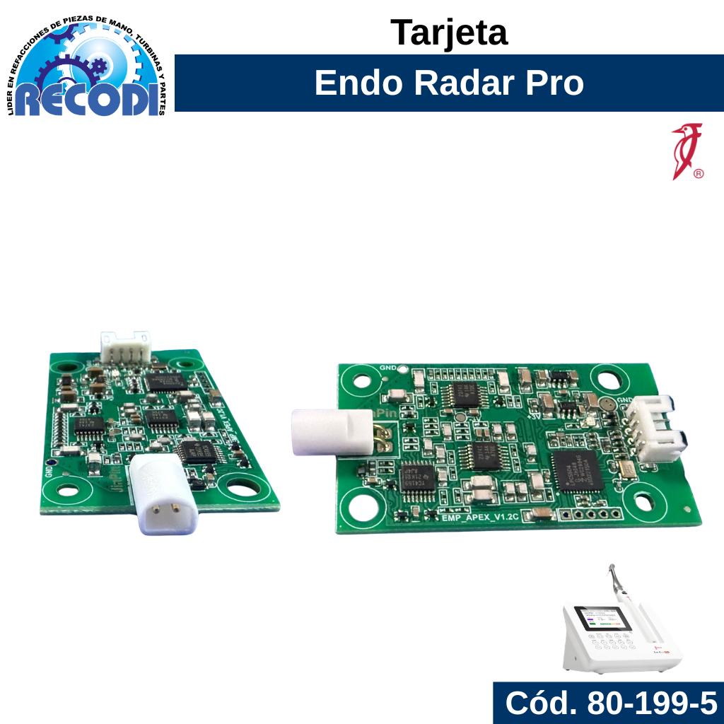 Circuito pieza p/ Endo Radar Pro