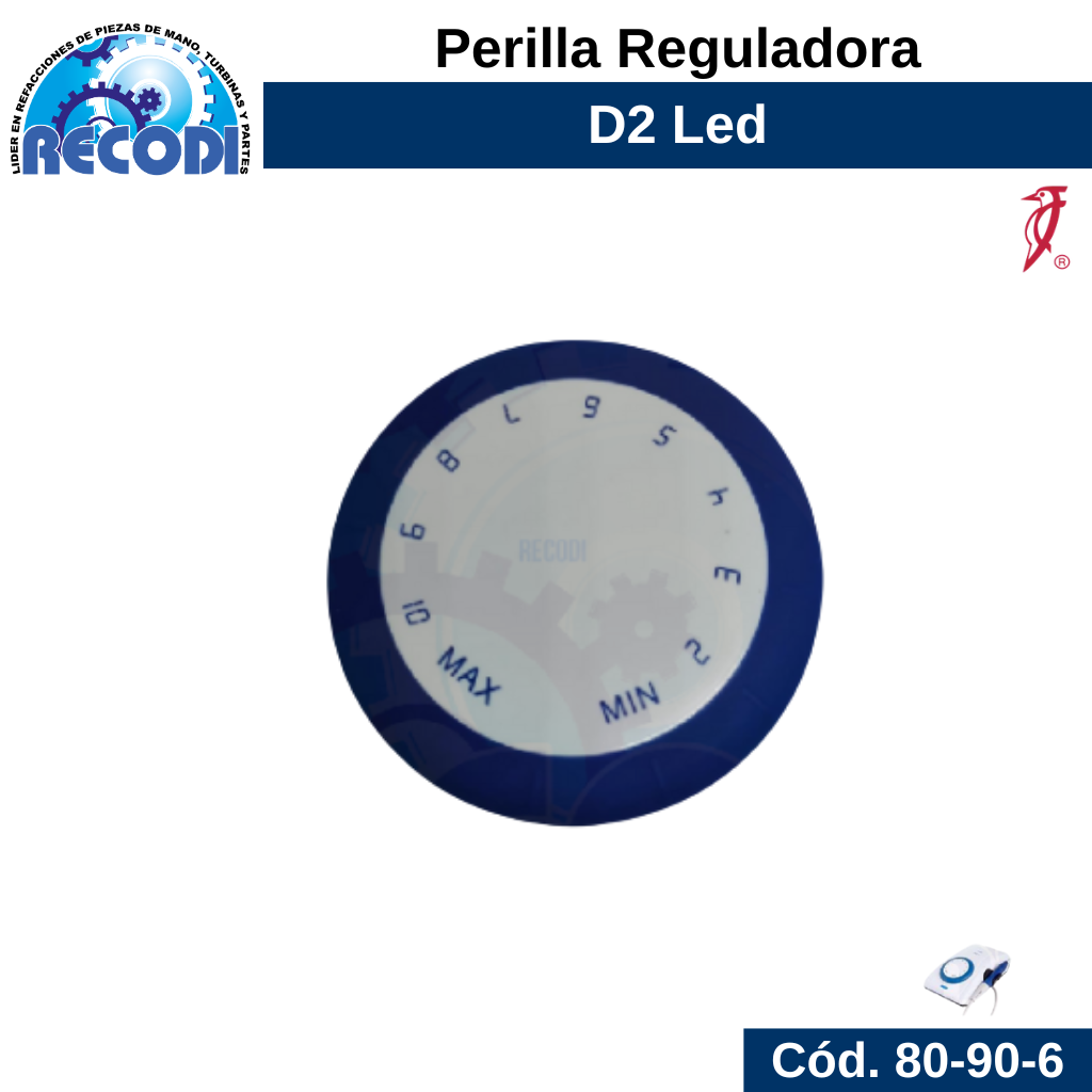 Perilla reguladora D2 LED
