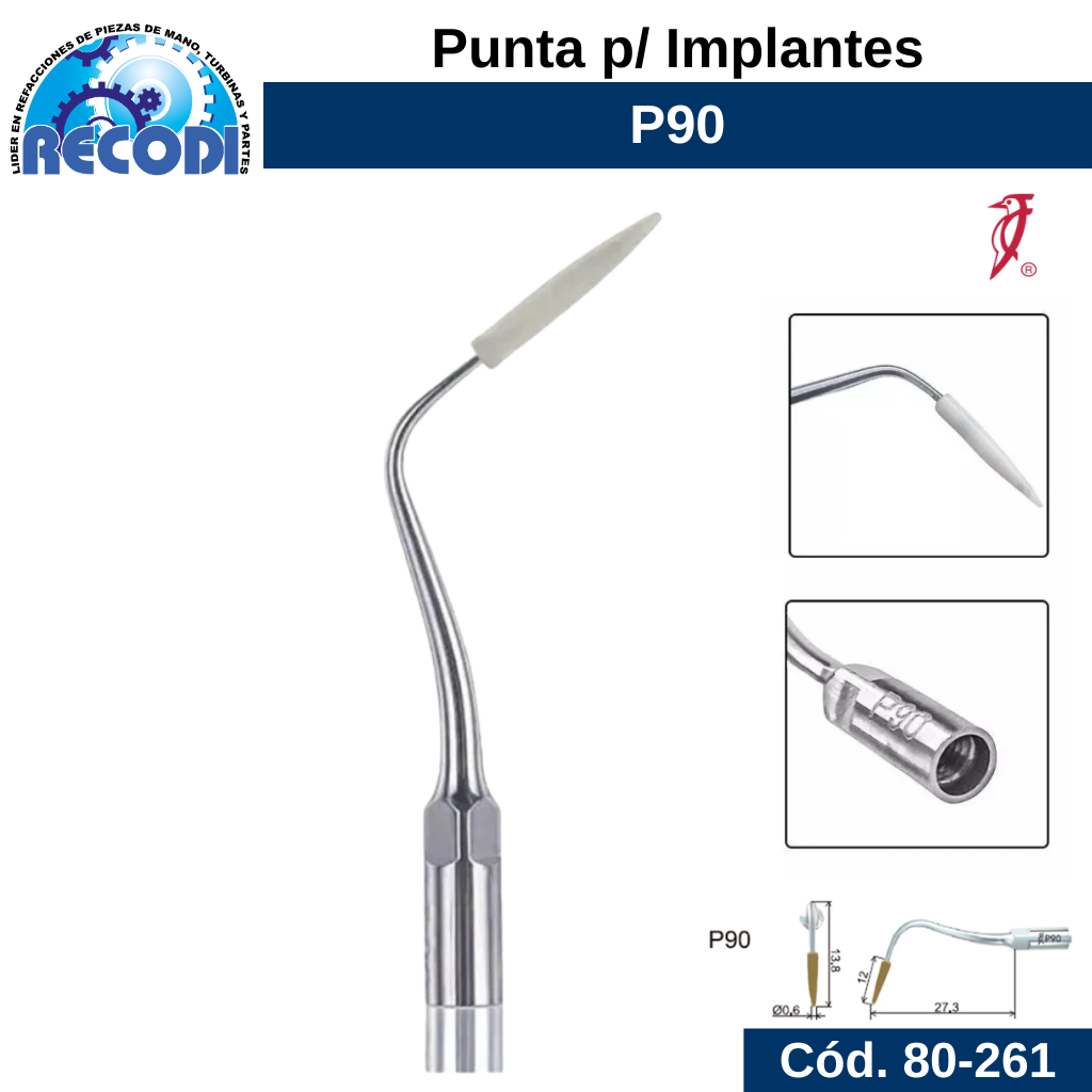 Punta Implantes P90