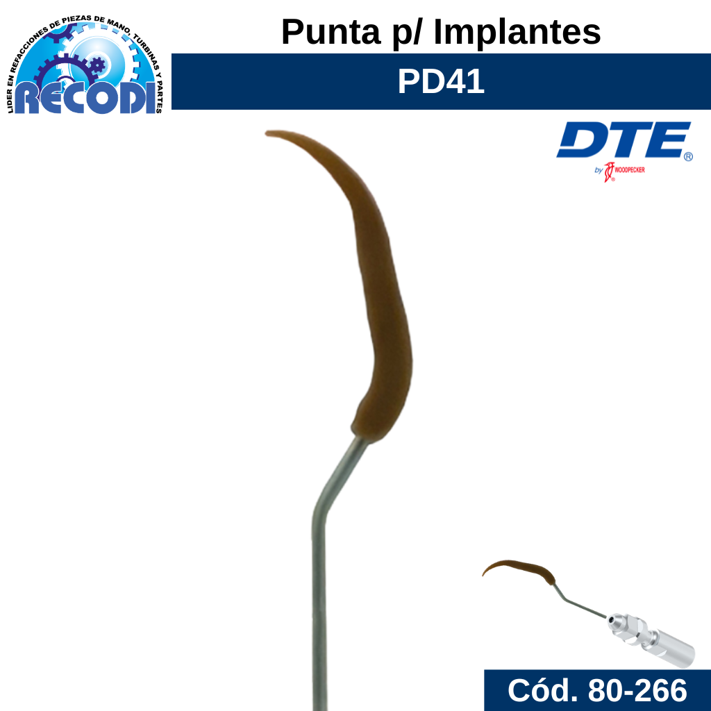 Punta Implantes PD41