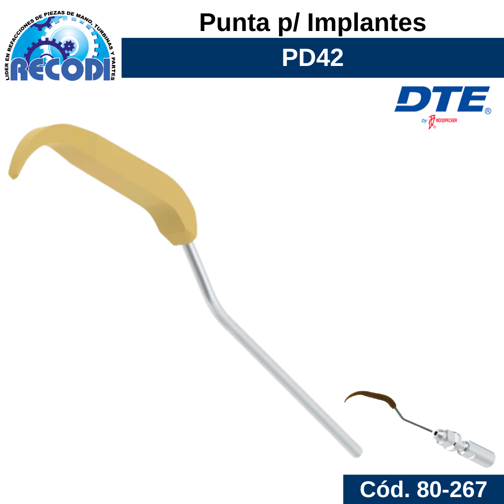 Punta Implantes PD42