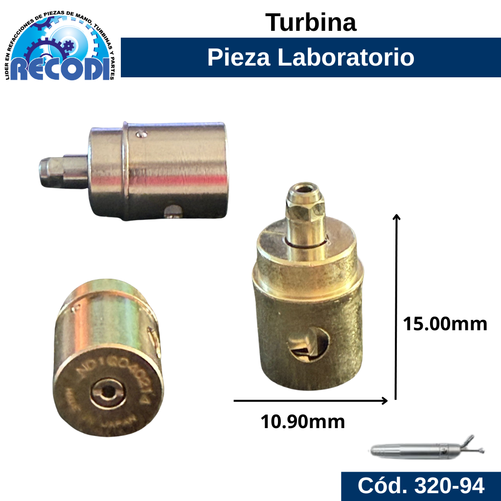 Turbina p/ laboratorio
