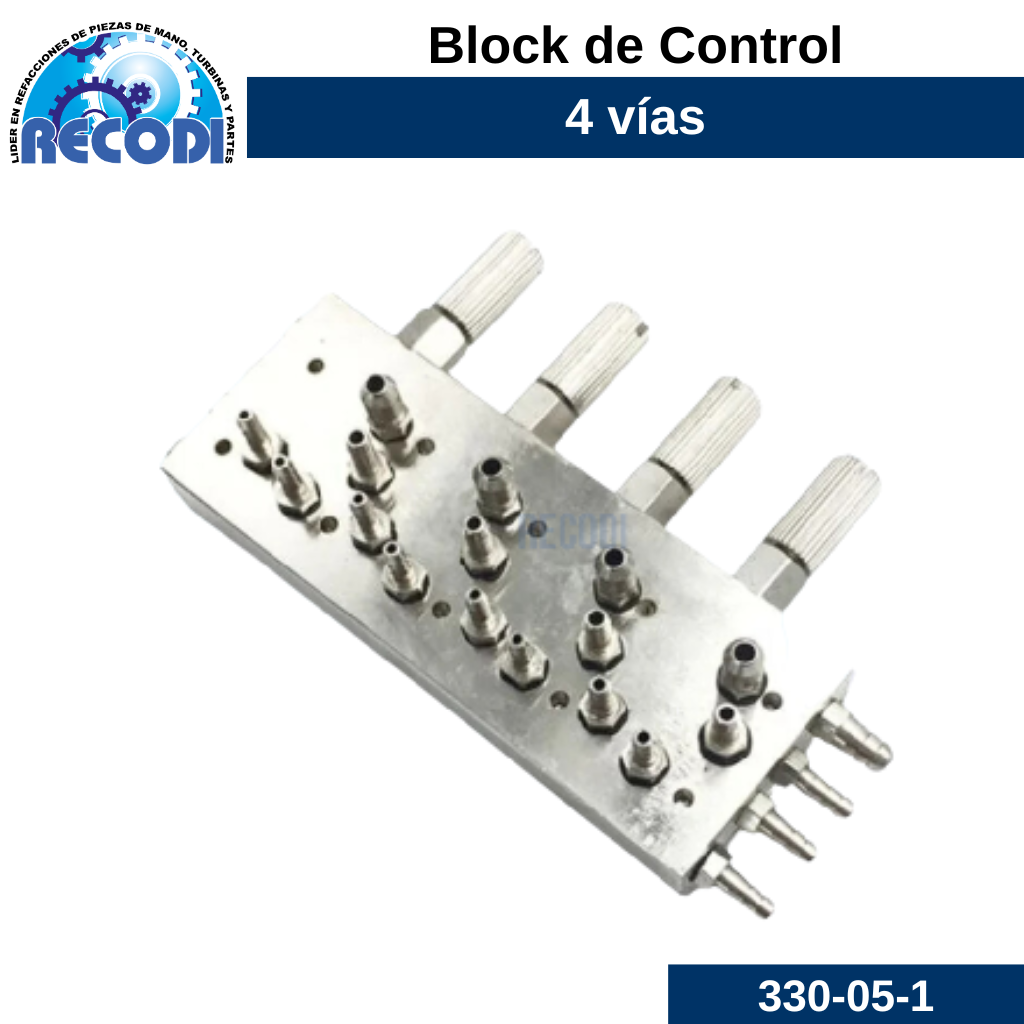 Block de control 4 vías
