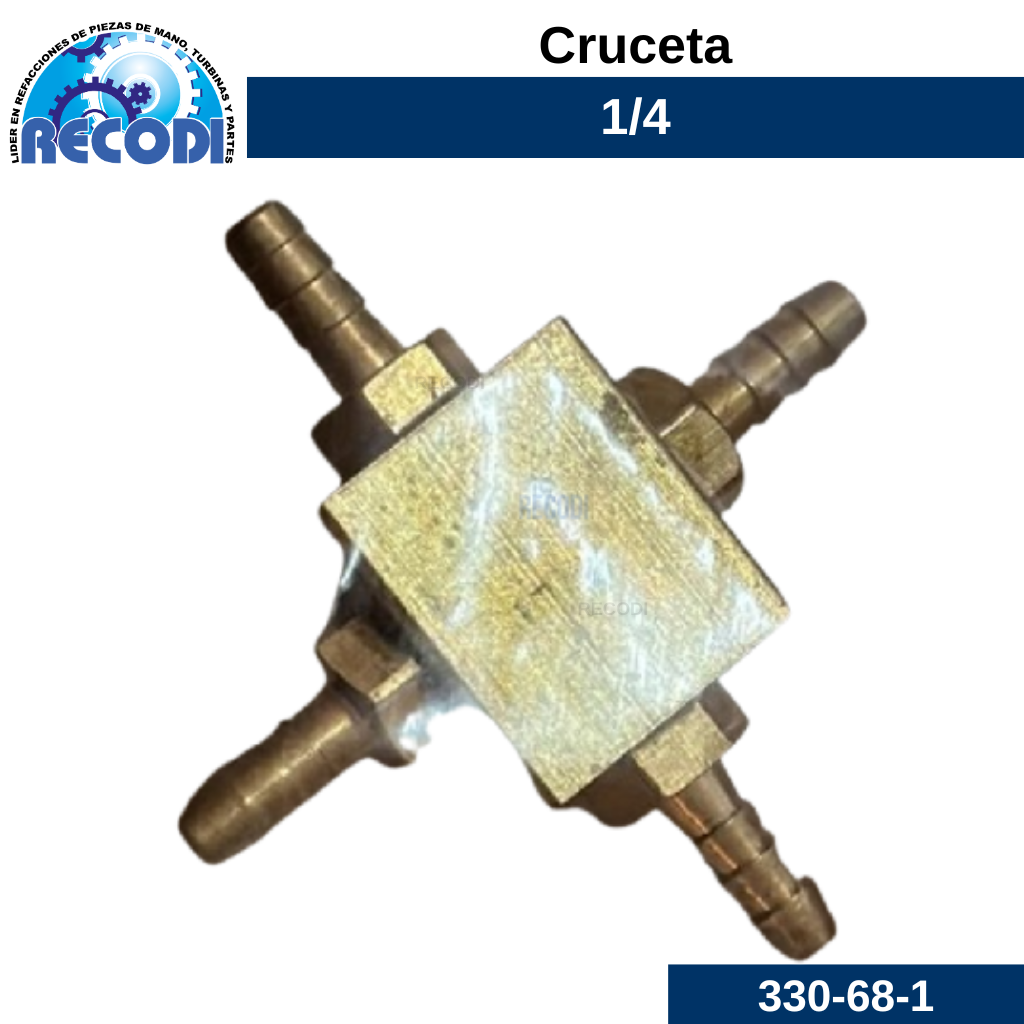 Cruceta de 1/4