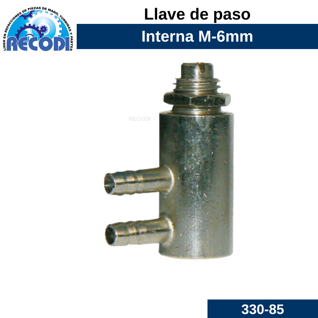 Llave interna de paso 1/4