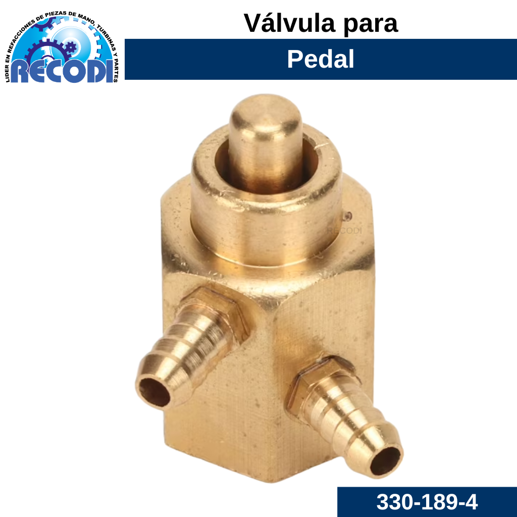 Válvula p/ pedal neumático