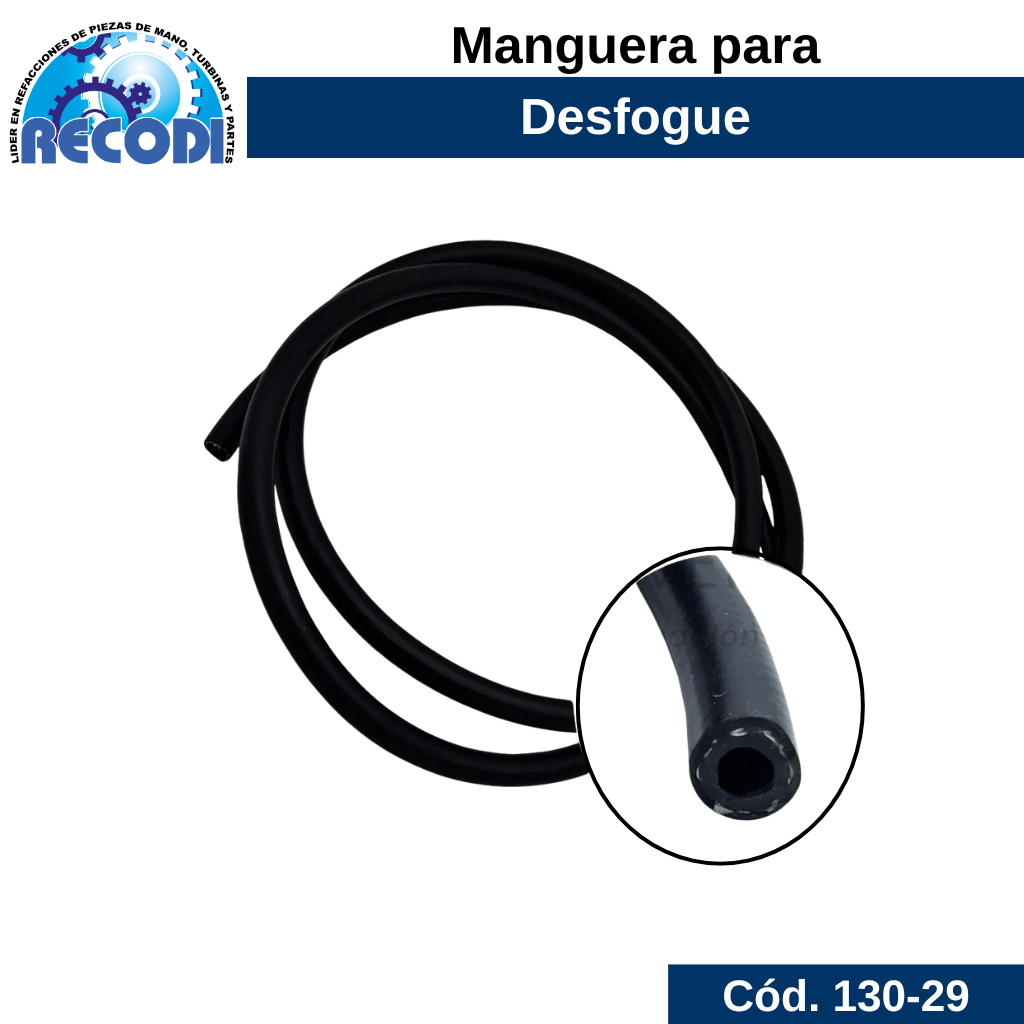 Manguera desfogue por metro