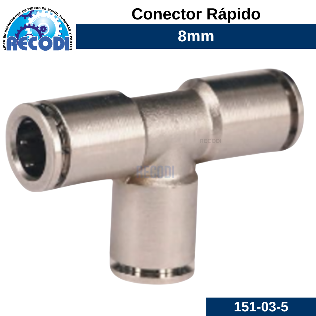 Tee rápida M-8mm