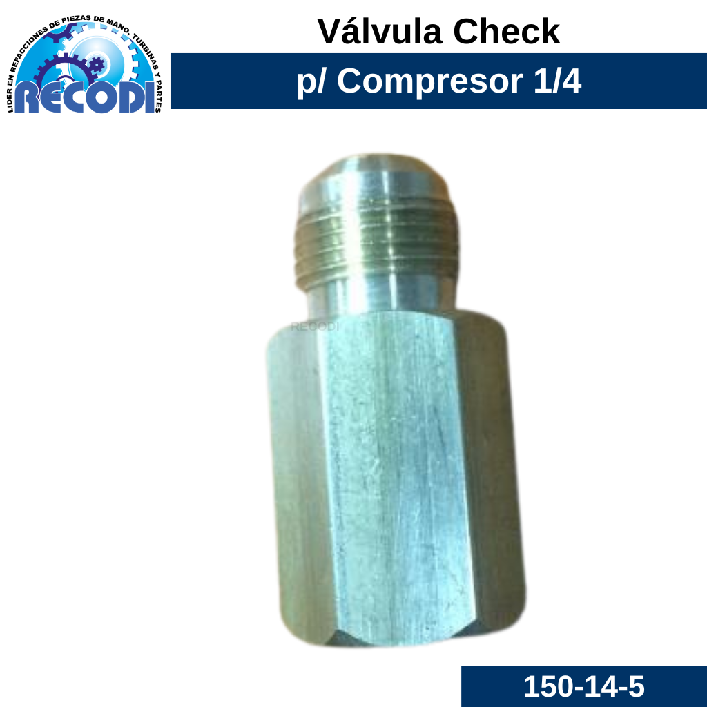 Válvula check 3/8