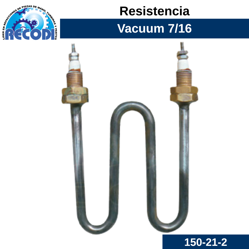Resistencia Vacuum 7/16