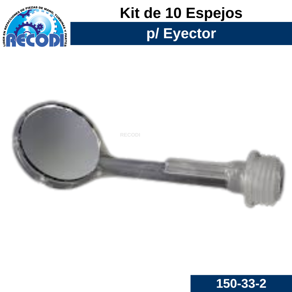 Espejo para eyector