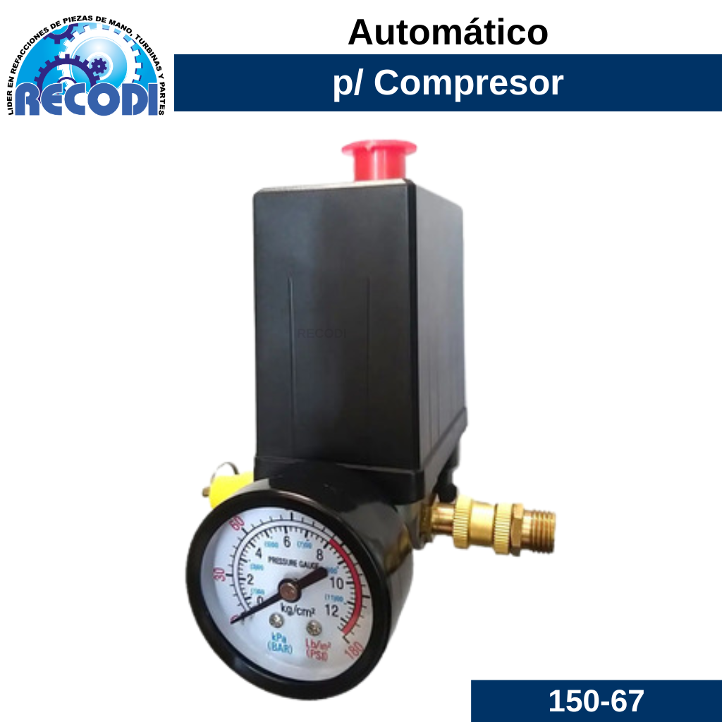 Automático compresor