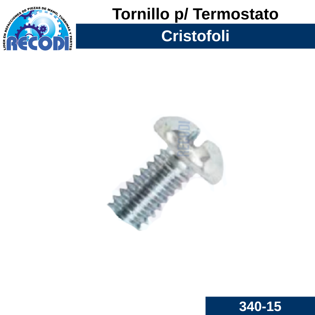 Tornillo p/ termostato