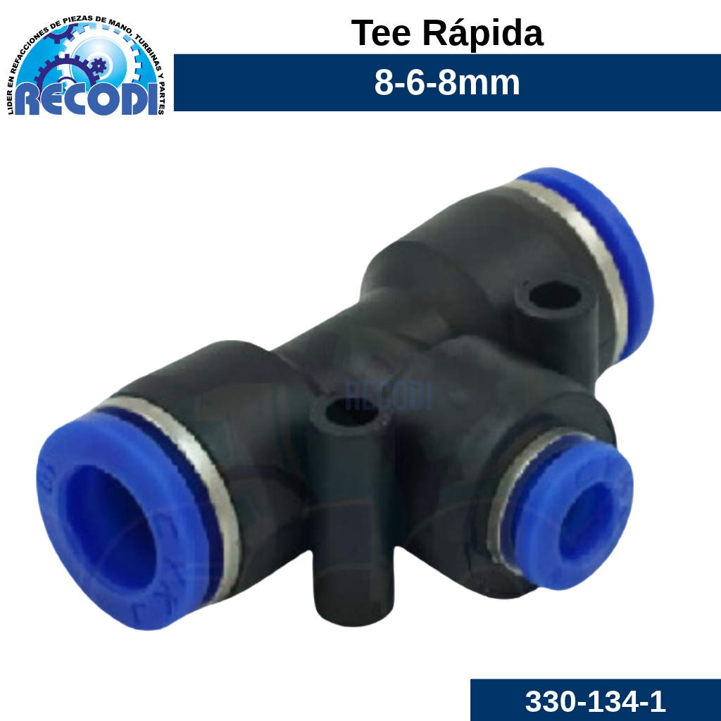 Tee 8-6-8mm