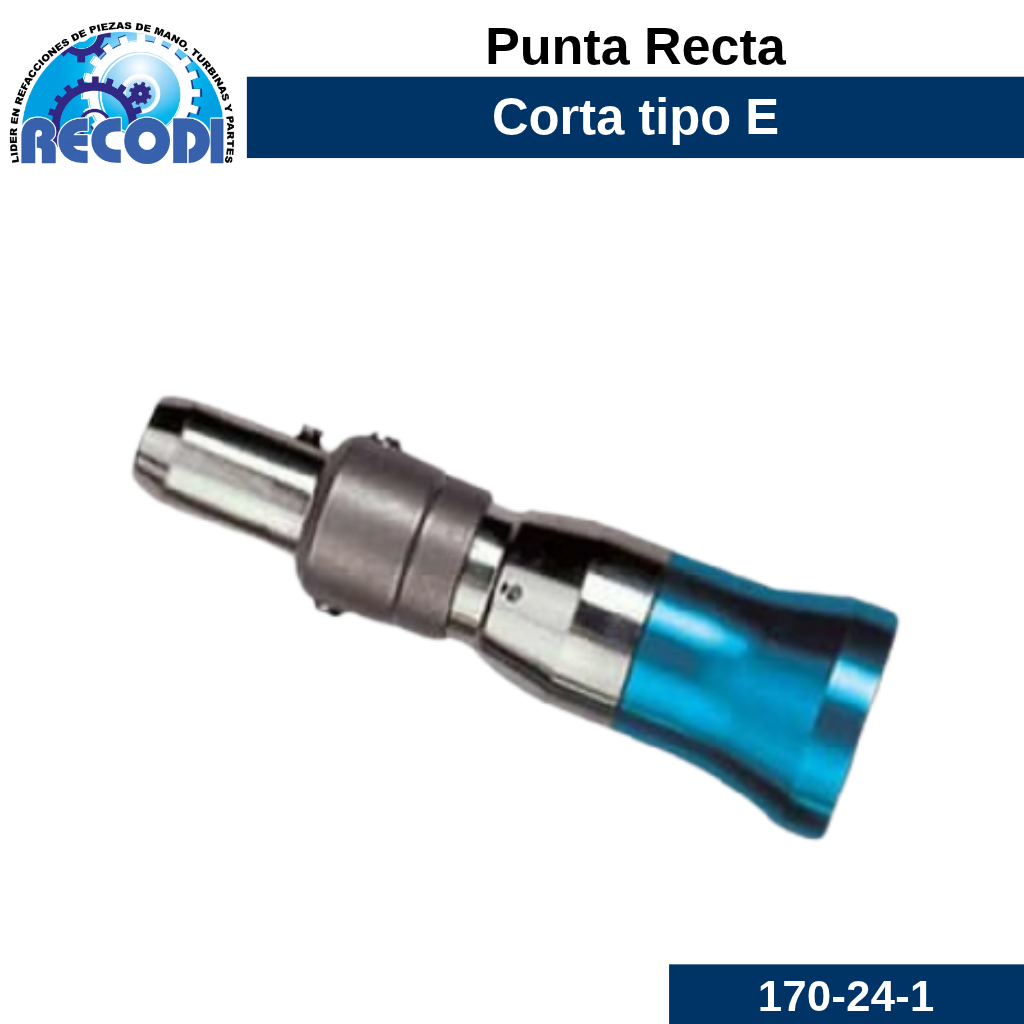 Punta recta corta