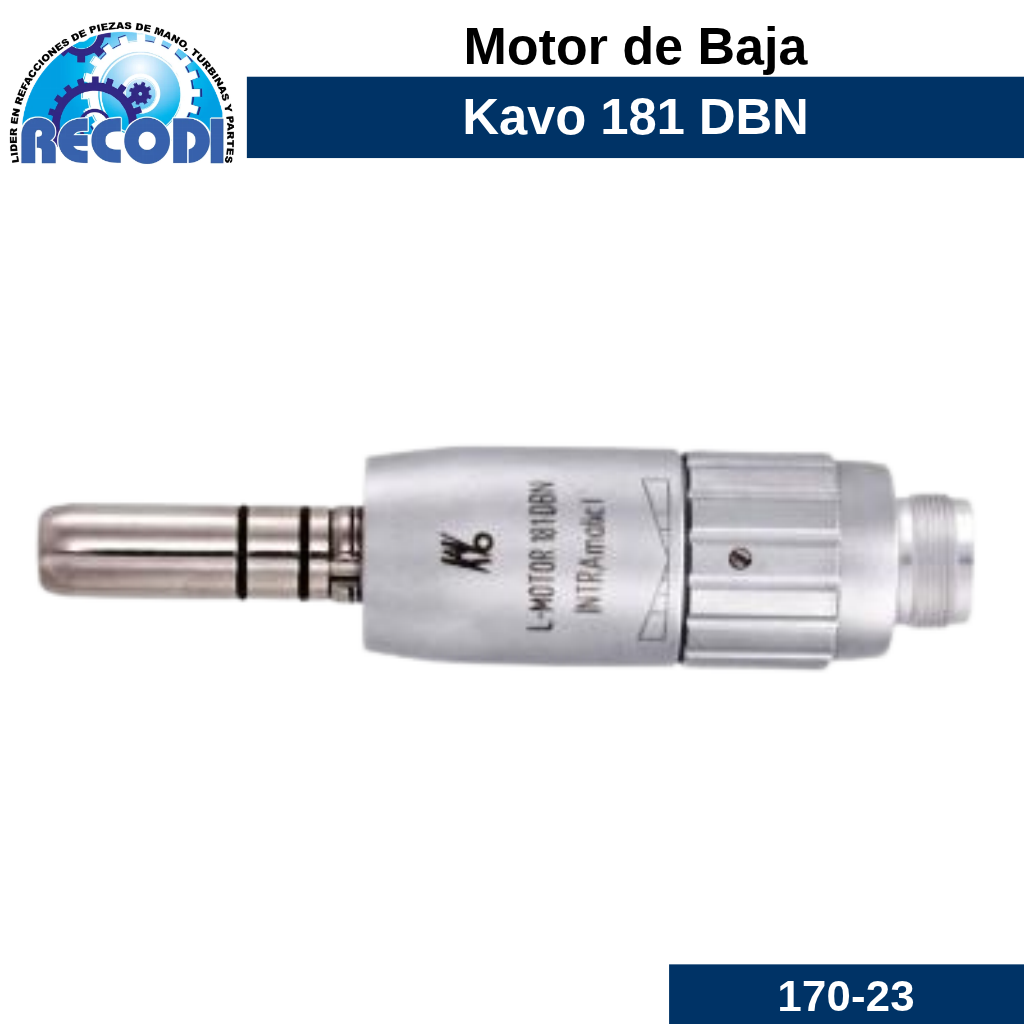 Motor tipo e Kavo, brasileño