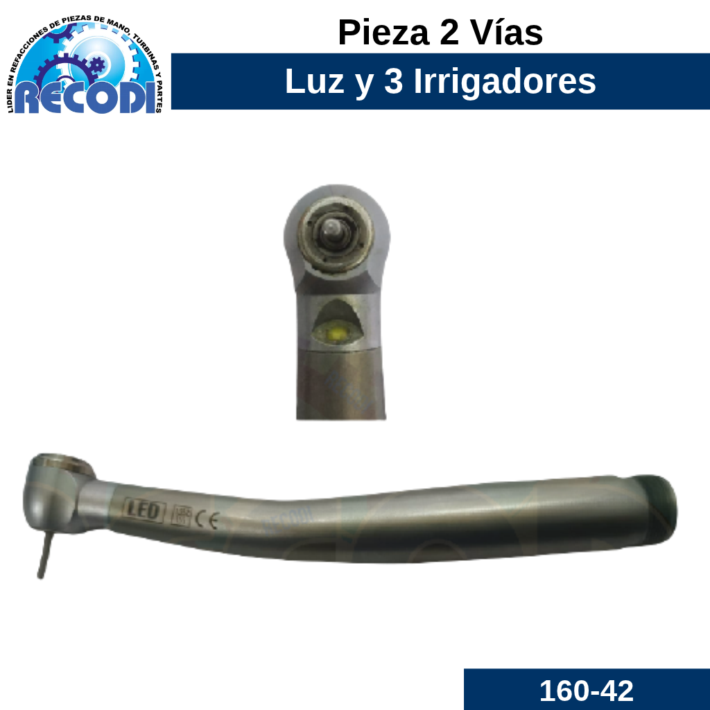 Pieza de alta c/ luz led