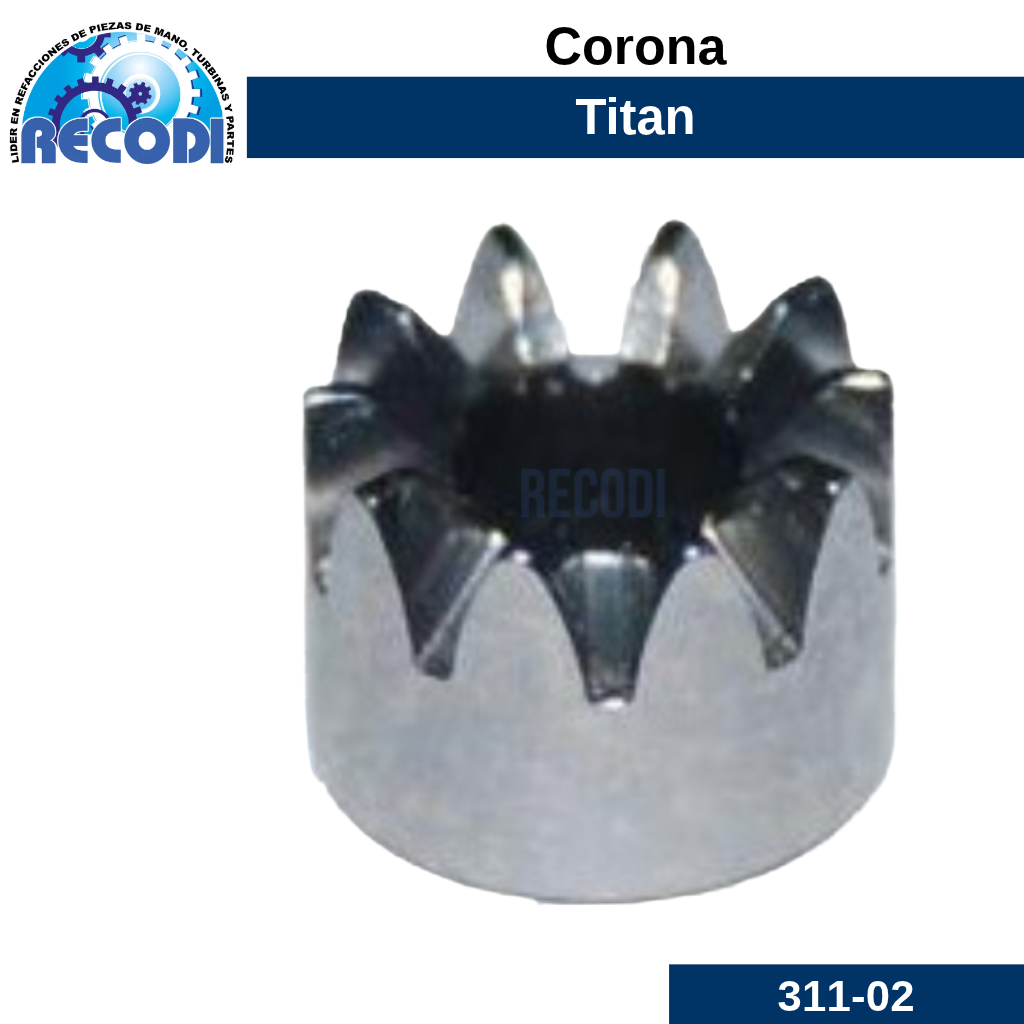 Bevel gear con hoyo