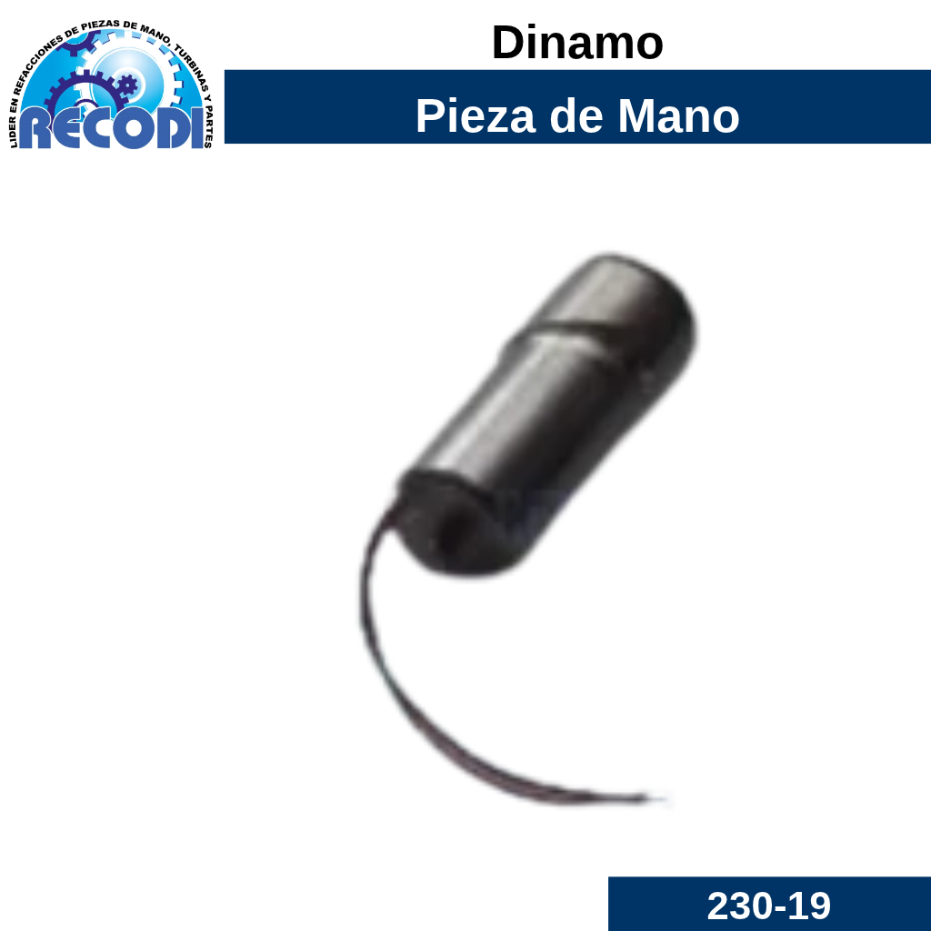 Dinamo pieza de alta