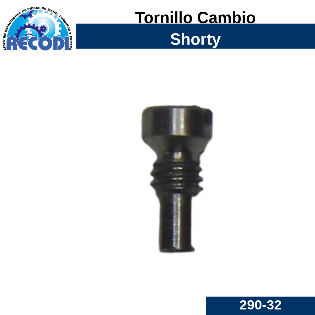 Tornillo cambio
