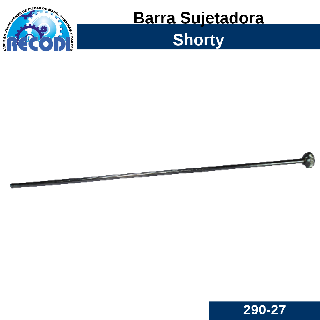 Barra sujetadora