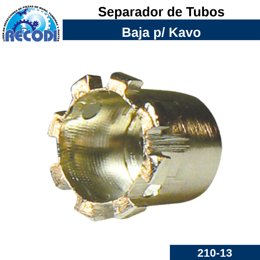 Separador de tubos kavo