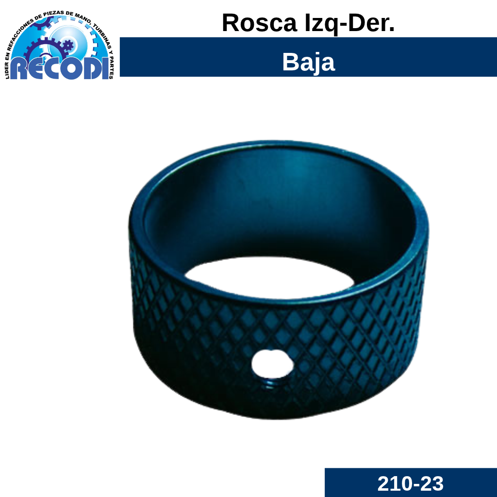 Anillo cambios p/ baja