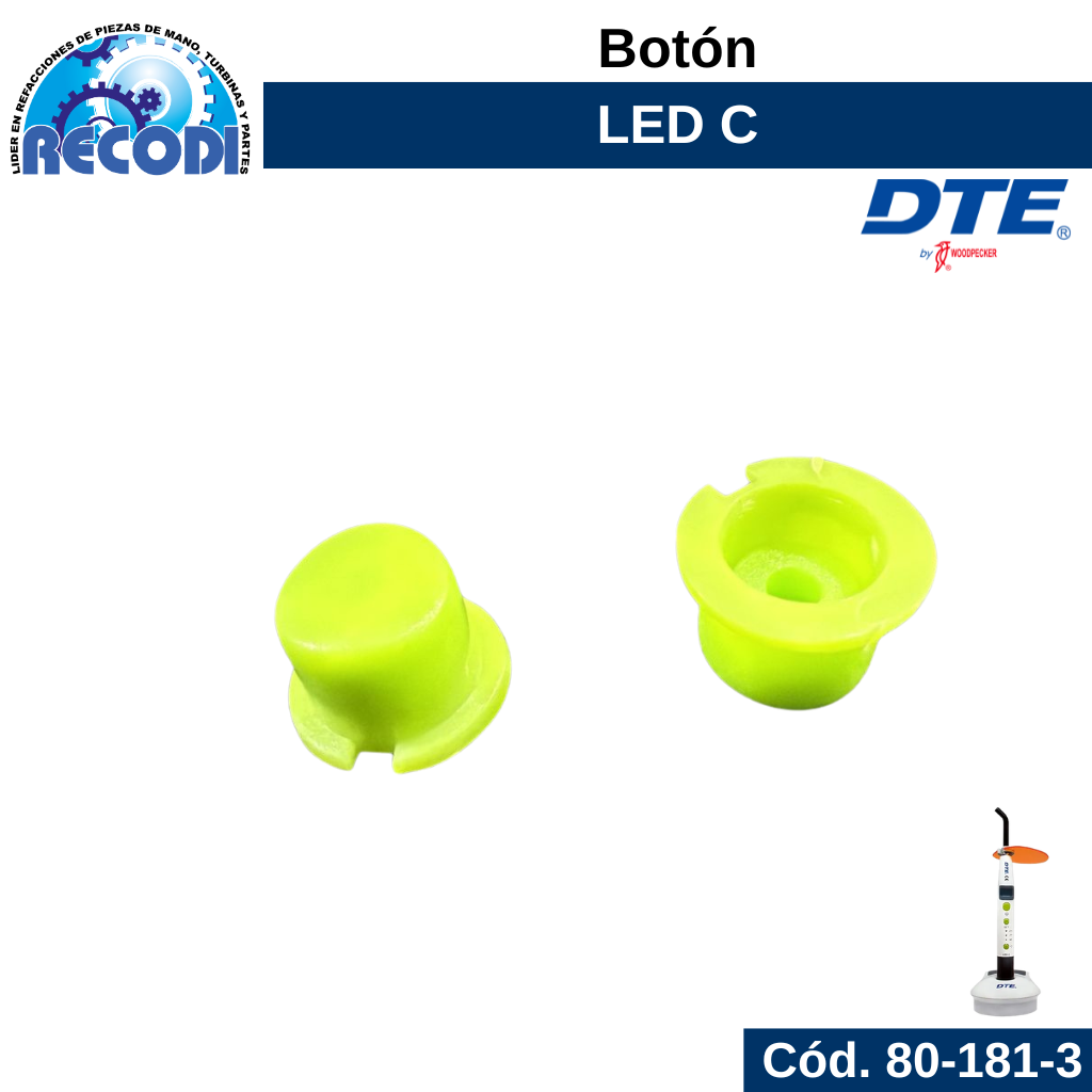 Botón 008 p/ LED C