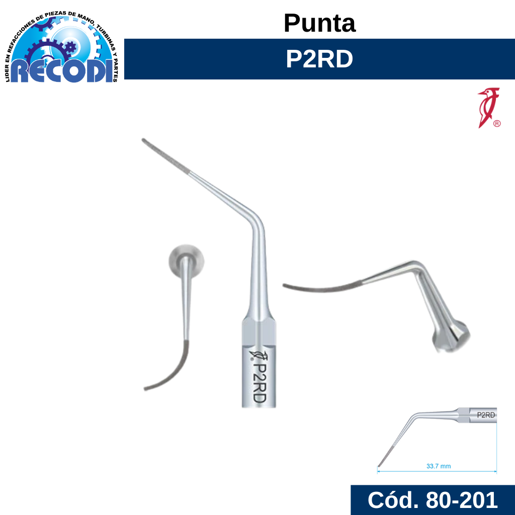 Punta escariador P2R