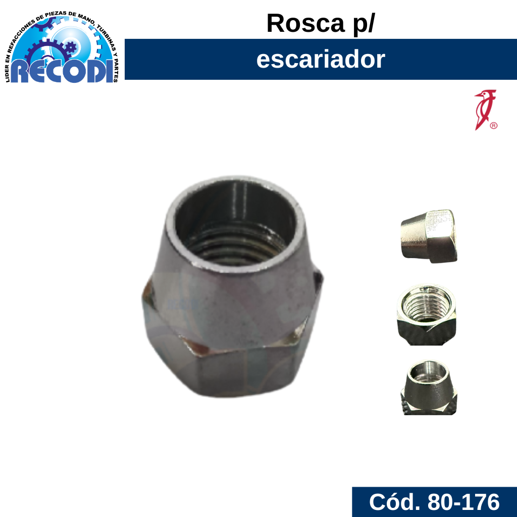 Rosca p/ escariador