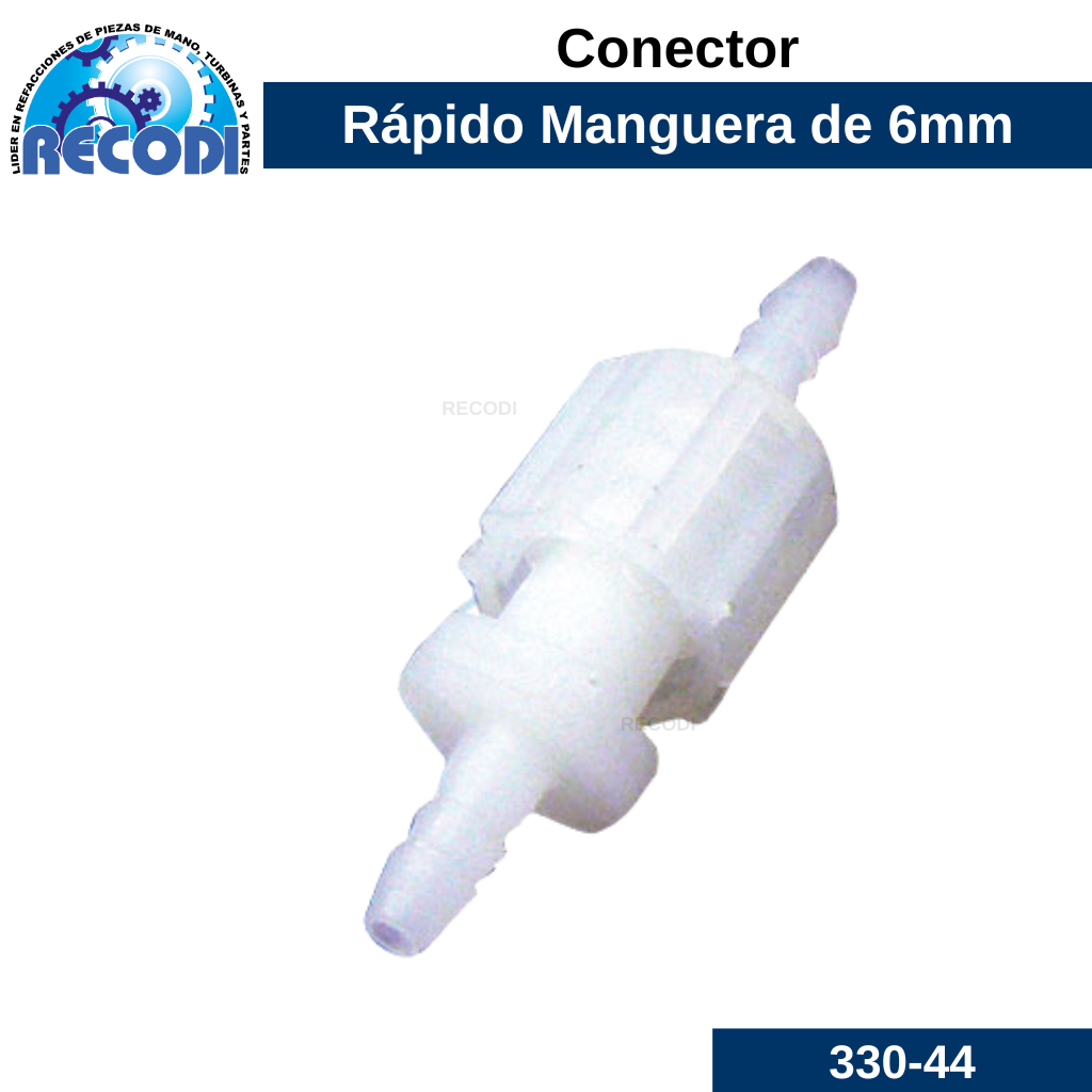 Conector rápido p/ agua